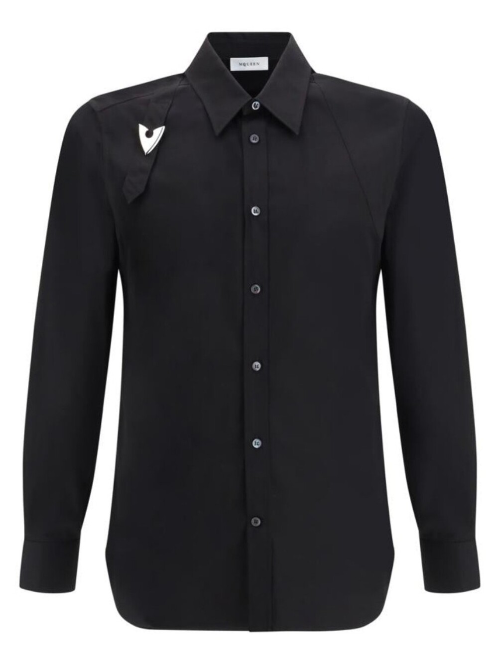 McQueen Buckle Harness Shirt, S-M